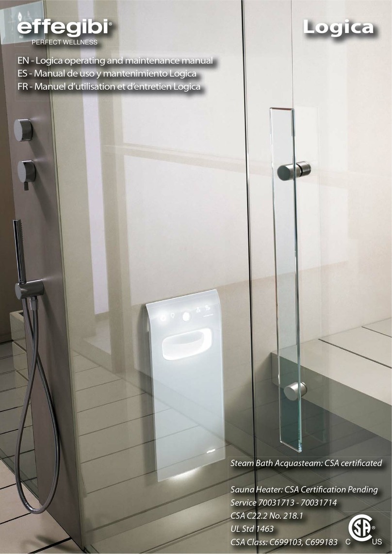 effegibi Logica Operating and maintenance manual