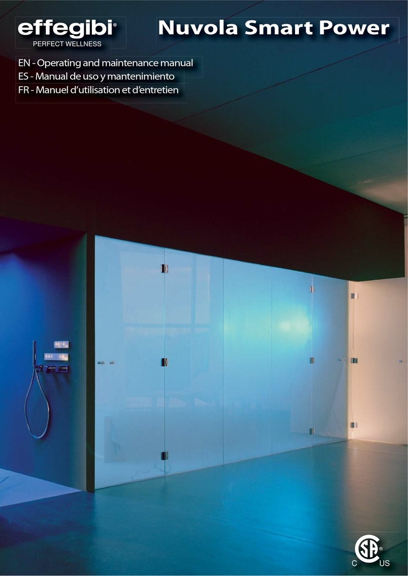 effegibi Nuvola Smart Power Operating and maintenance manual