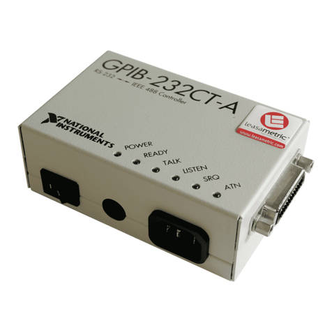 National Instruments GPIB-232CT-A IBCL EPROM User manual