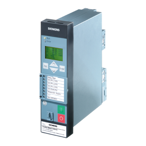 Siemens SIPROTEC 4 User manual