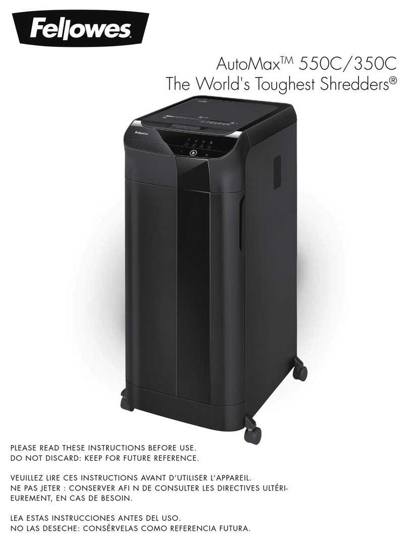 Fellowes AutoMax 550C User manual