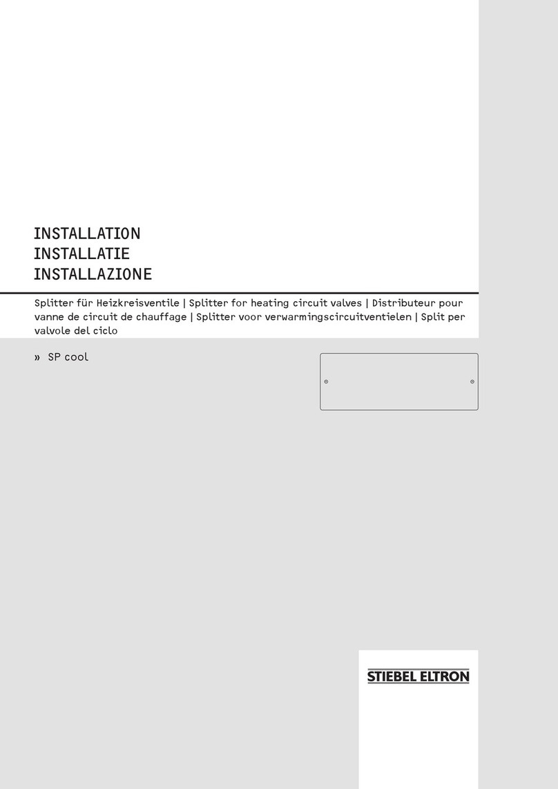 STIEBEL ELTRON SP cool Installation