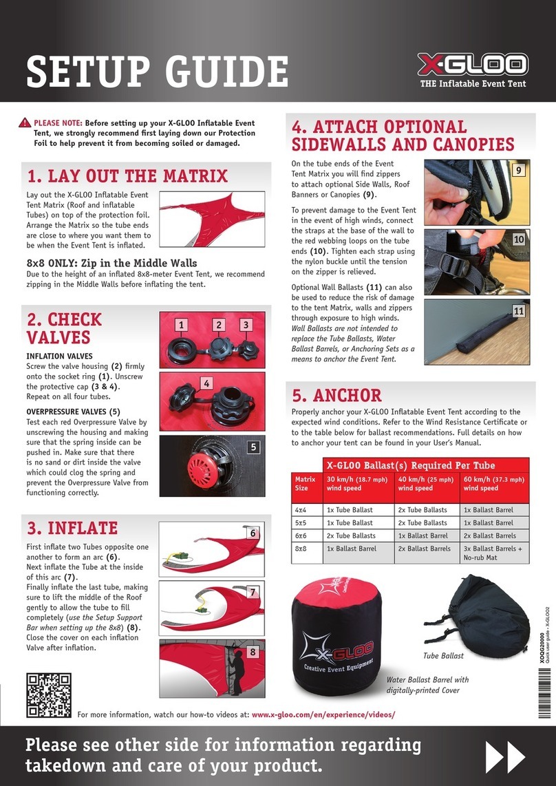 Skywalk X-GLOO Setup guide