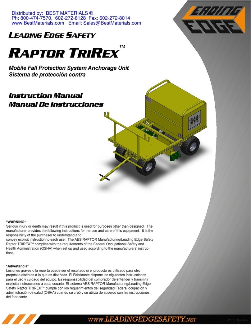 Leading Edge Raptor TriRex instruction manual