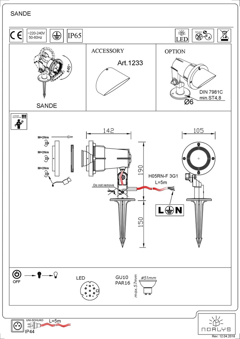 NORLYS SANDE Assembly / Parts