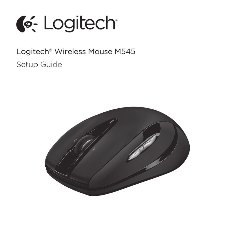 Logitech M545 User manual