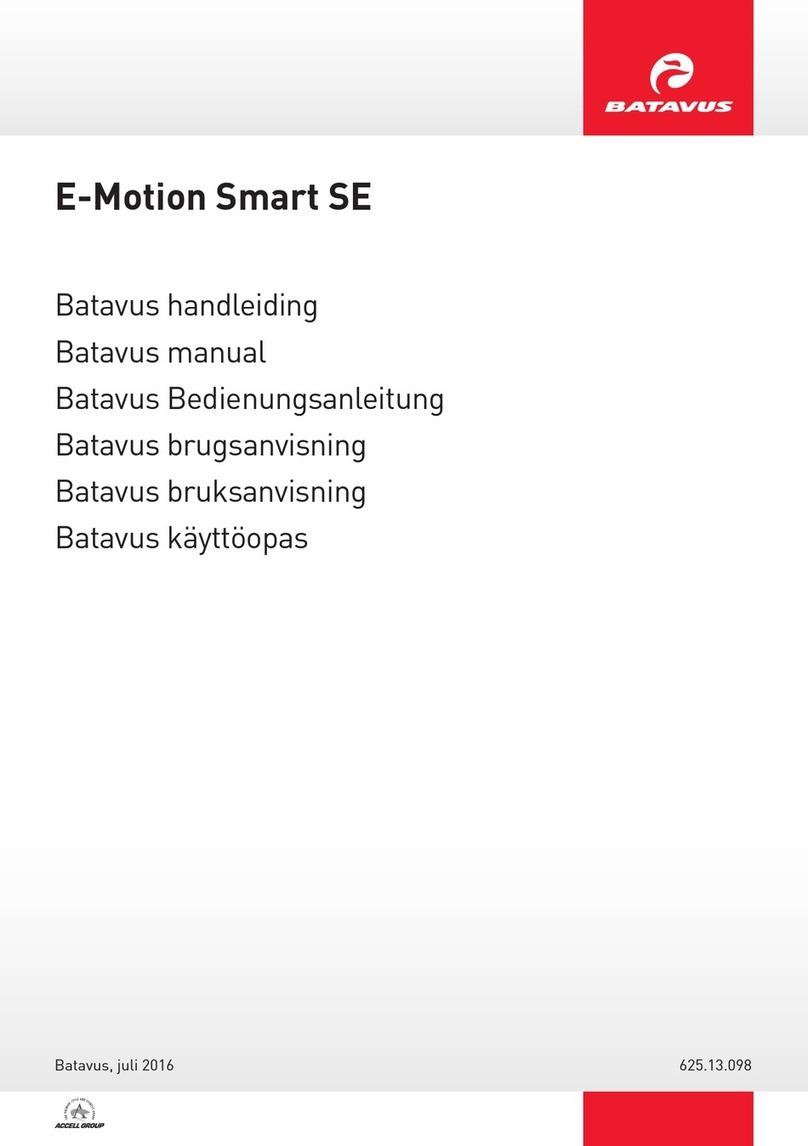 Batavus E-Motion Smart SE manual