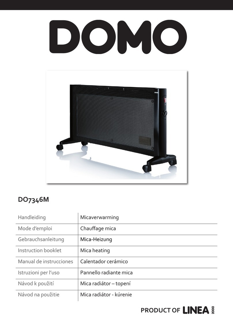 Domo DO7346M Instruction booklet