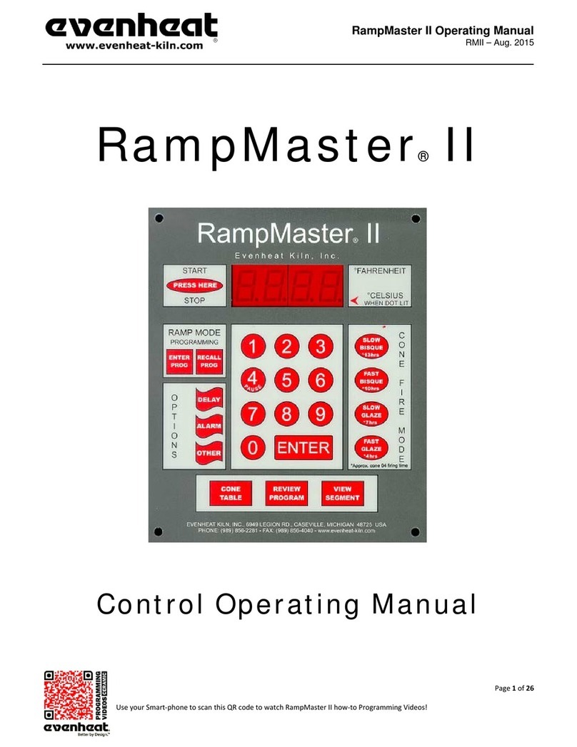 Evenheat RampMaster II operating manual