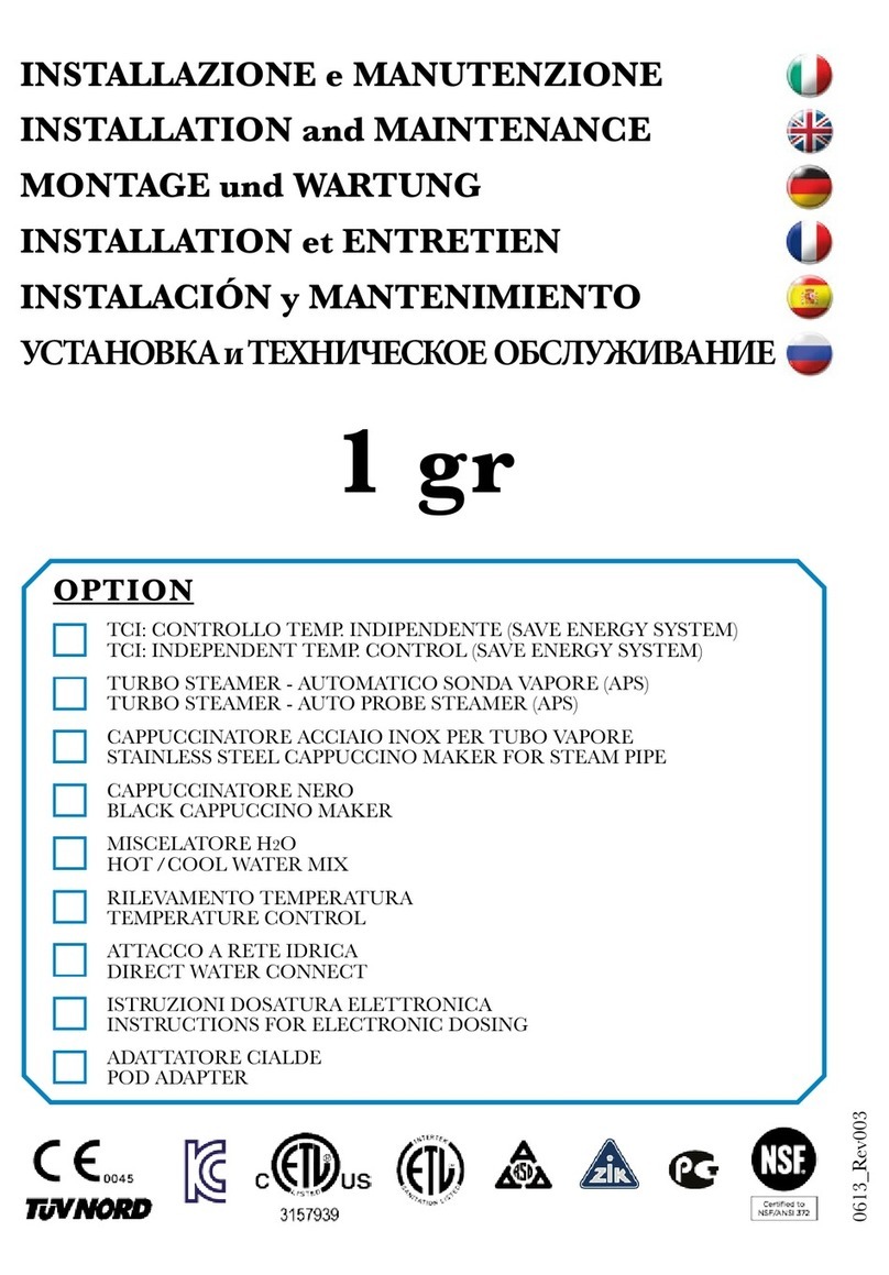 Rosito BisanI Synchro One Group Instruction Manual