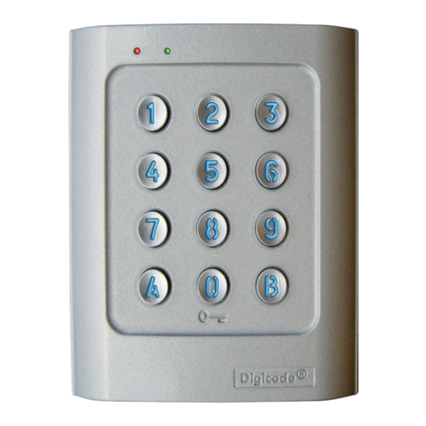 CDVI Digicode DGA installation manual