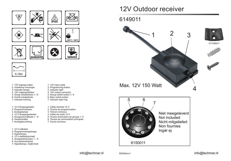 Techmar 6149011 User manual