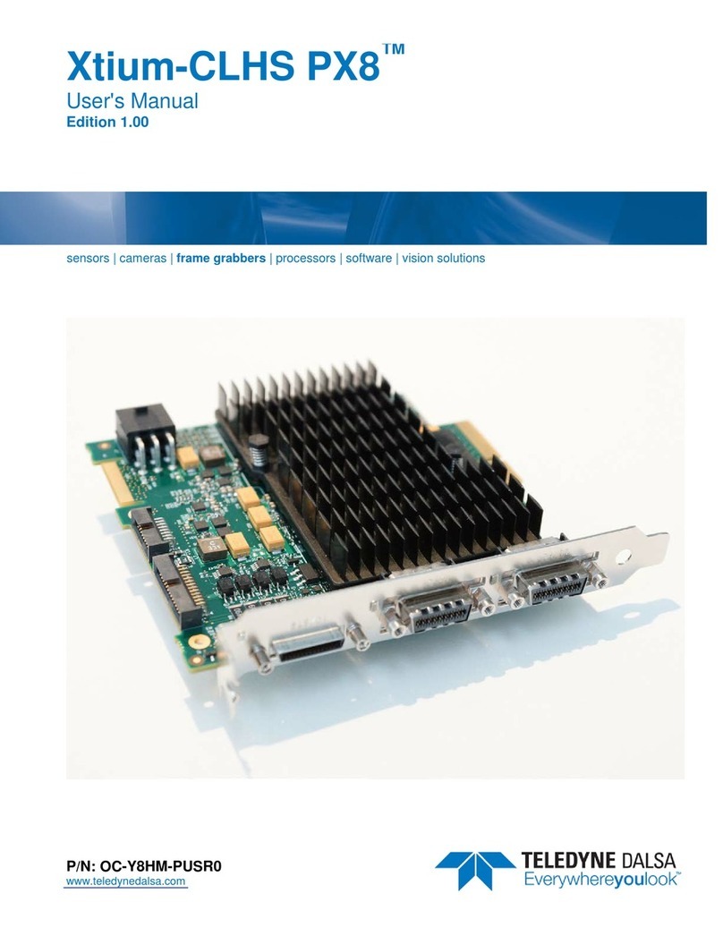 Dalsa Xtium-CLHS PX8 user manual