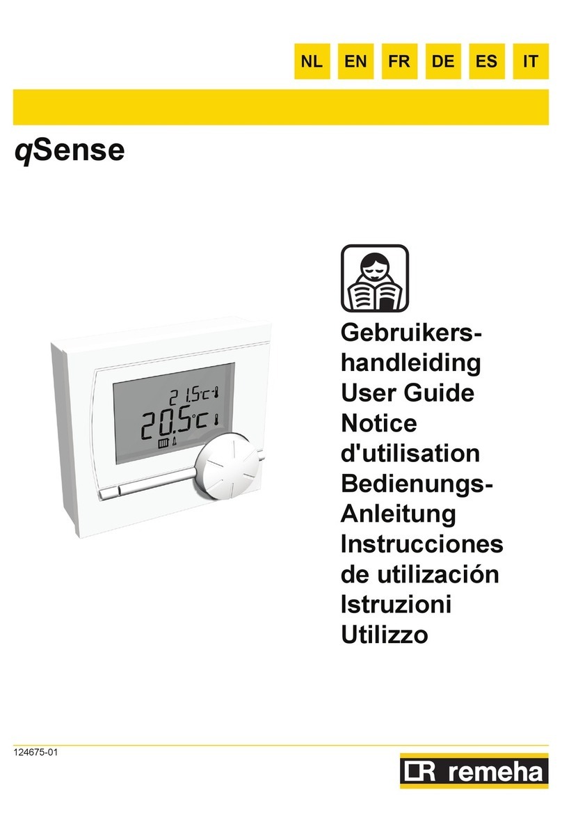 REMEHA qSense User manual