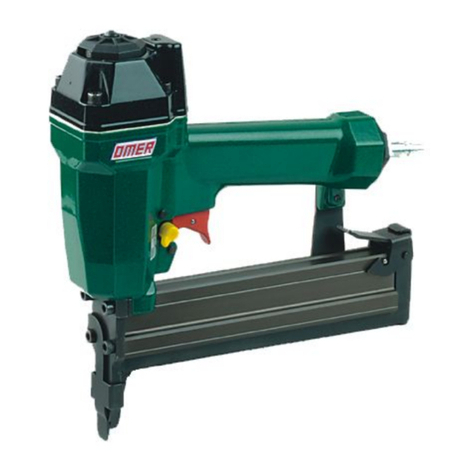 Omer 500.38 B Use, maintenance and spare parts manual