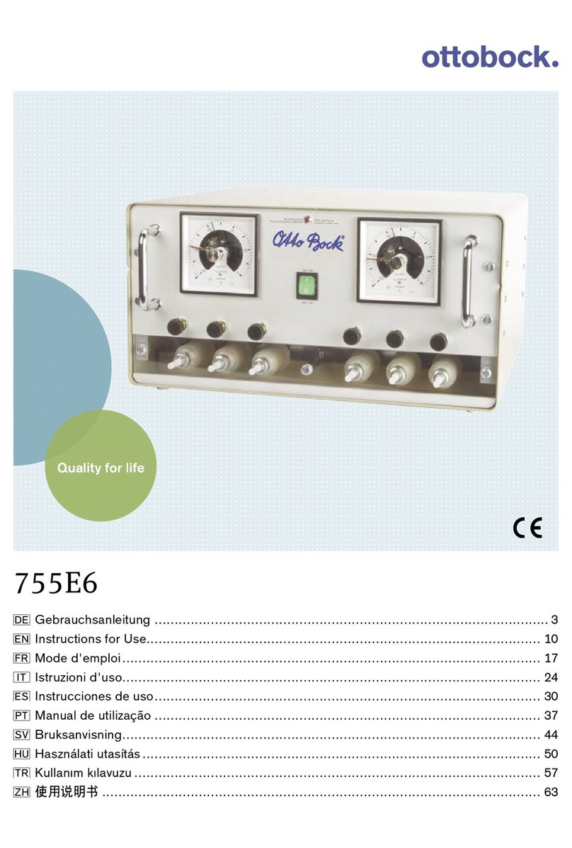 Otto Bock 755E6 Instructions for use
