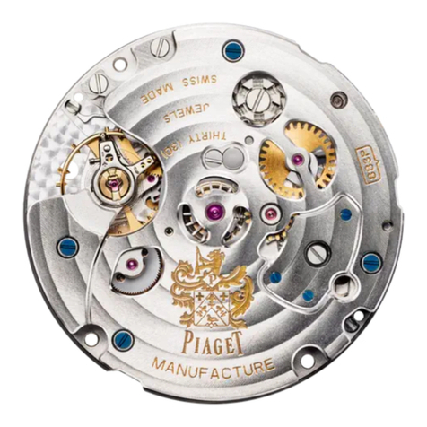 Piaget 883P User manual