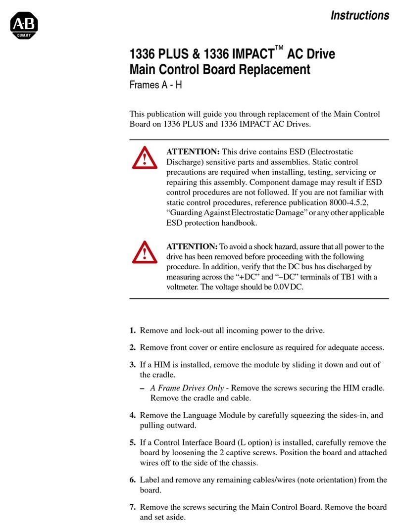 Rockwell Automation 1336 PLUS instructions