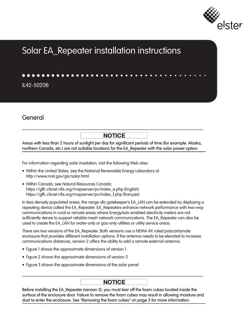 Elster EA_Repeater User manual