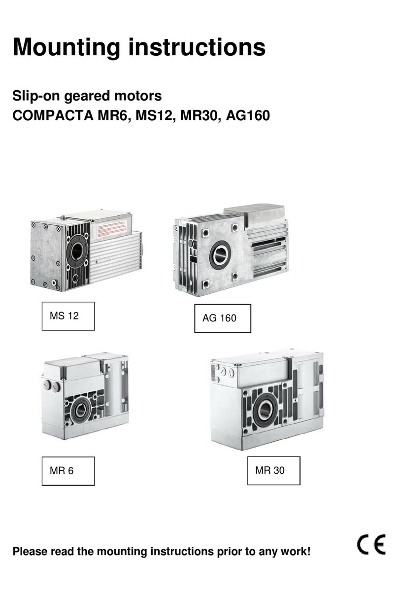 Framo Morat COMPACTA MS12 Mounting instructions