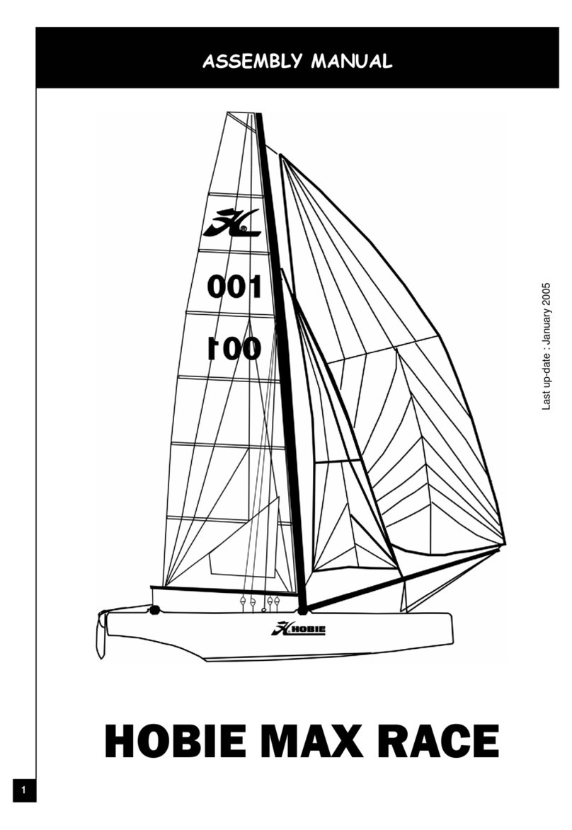 Hobie MAX RACE Assembly manual