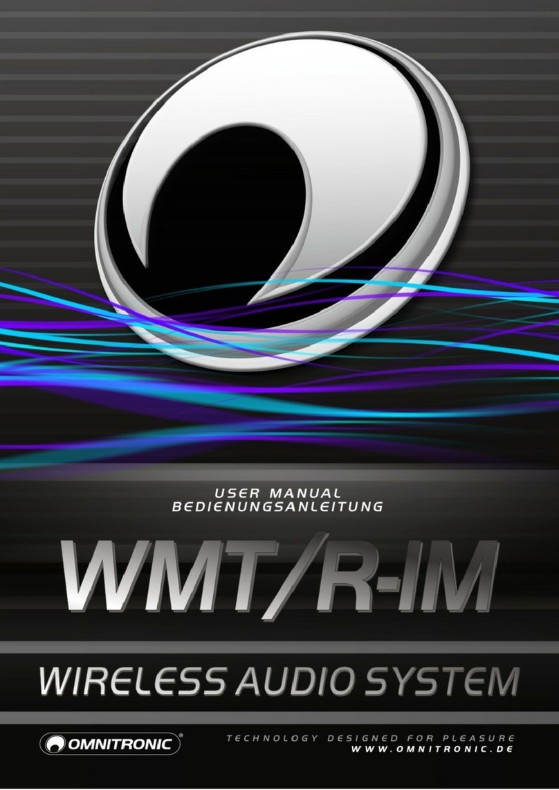 Omnitronic WMT-IM User manual