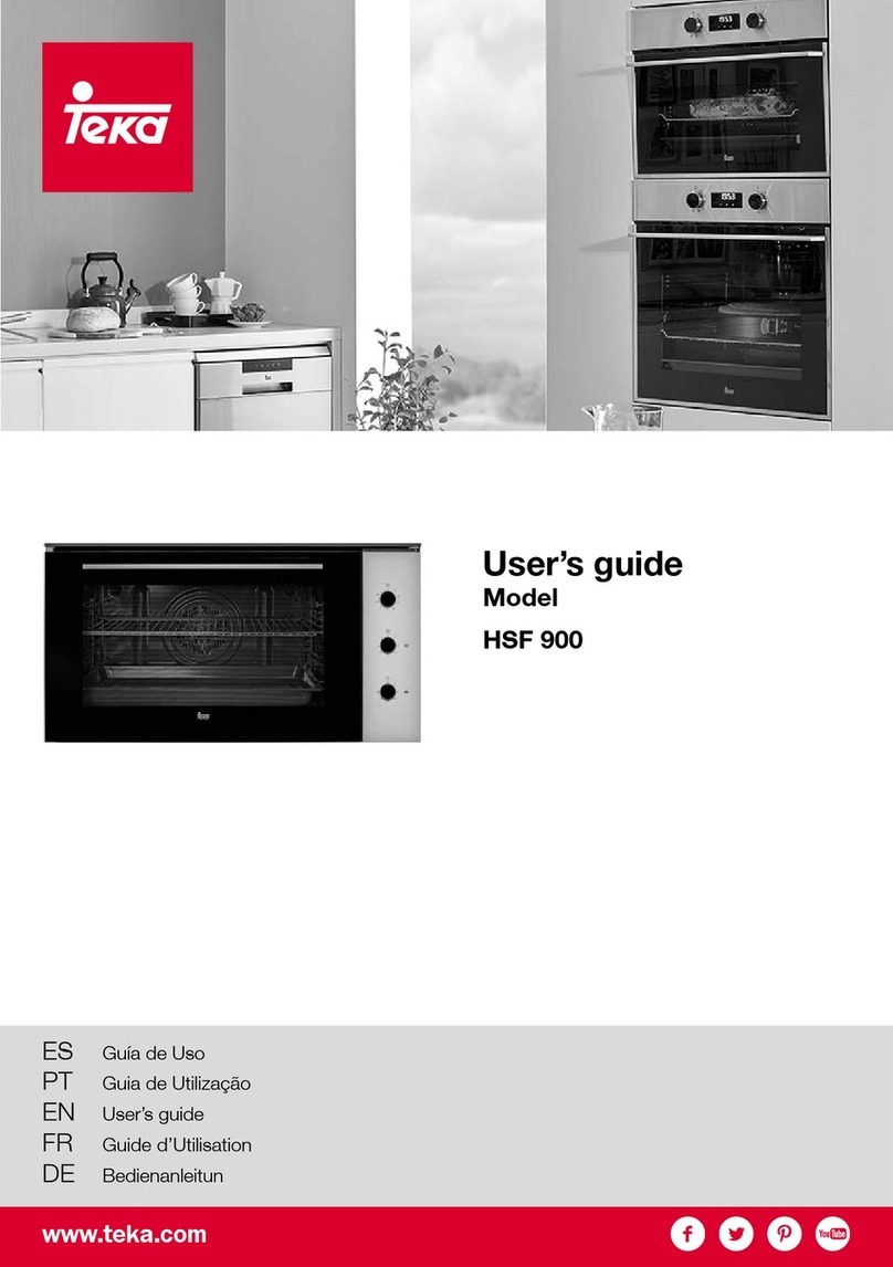 Teka HSF 900 user guide