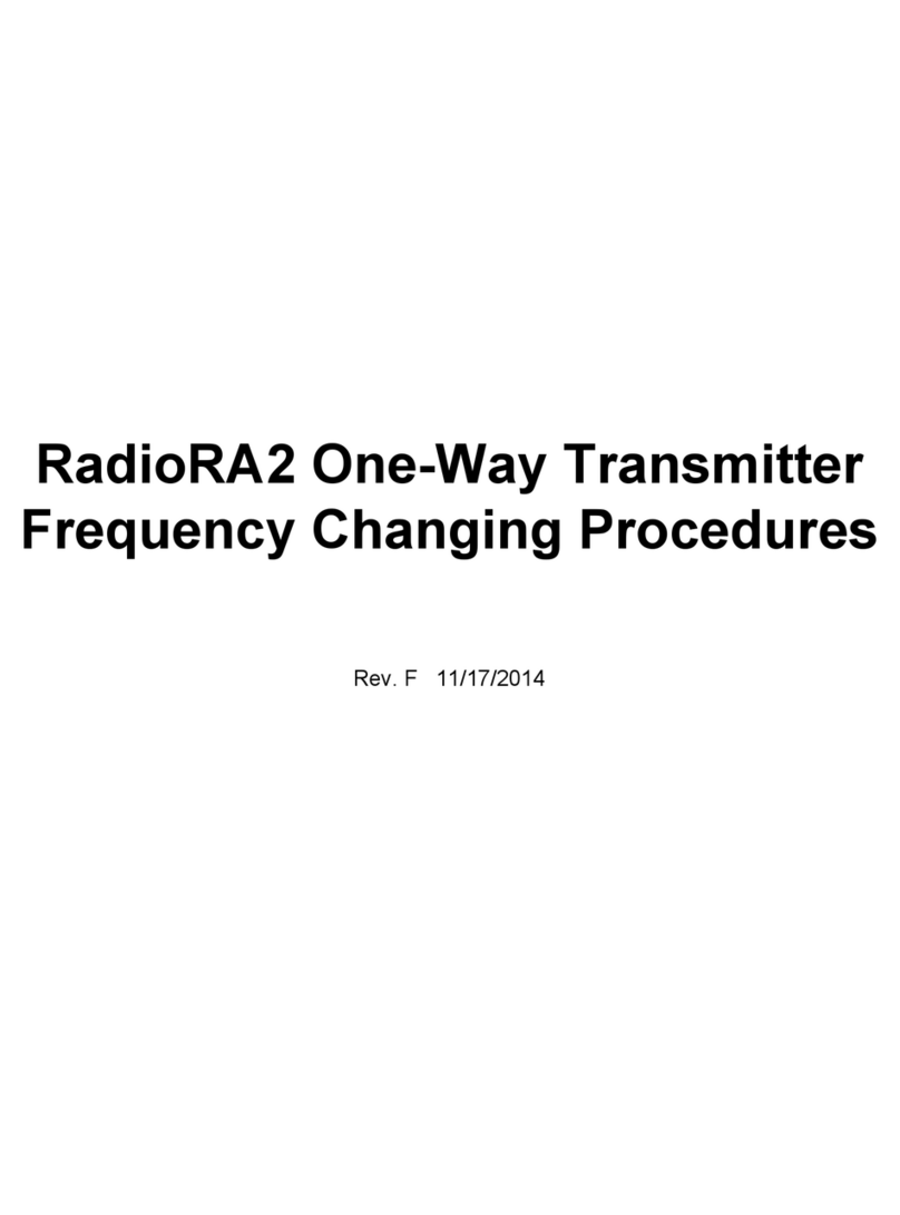 Lutron Electronics RadioRA2 RRD-H1RLD instructions