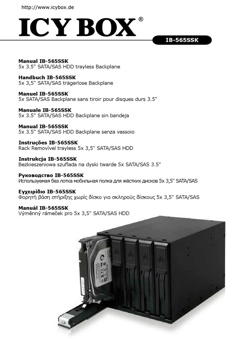 Icy Box IB-565SSK manual