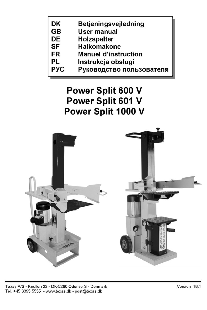 Texas A/S MPC 1500 user manual