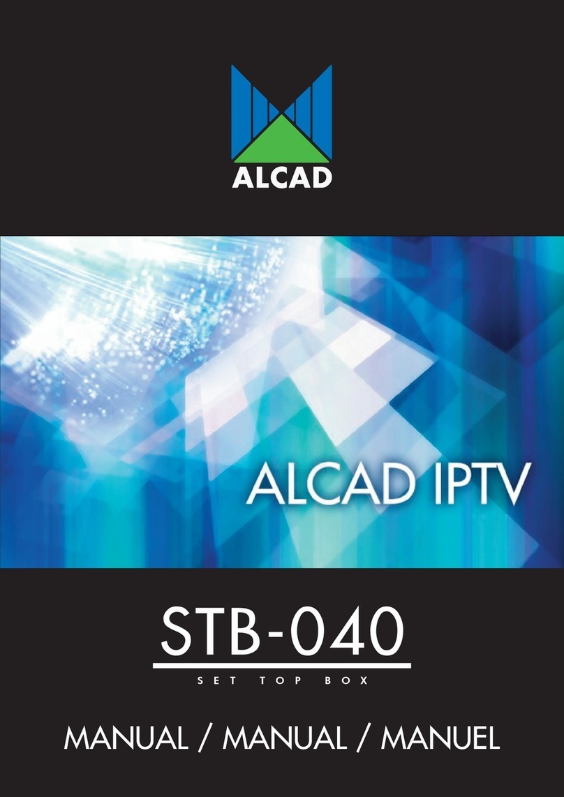 Alcad STB-040 manual