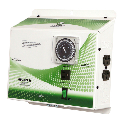 Titan Controls HELIOS 3 Product information sheet