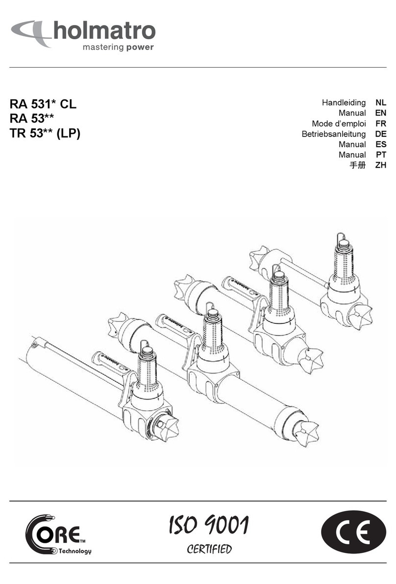 Holmatro RA 531 Series manual