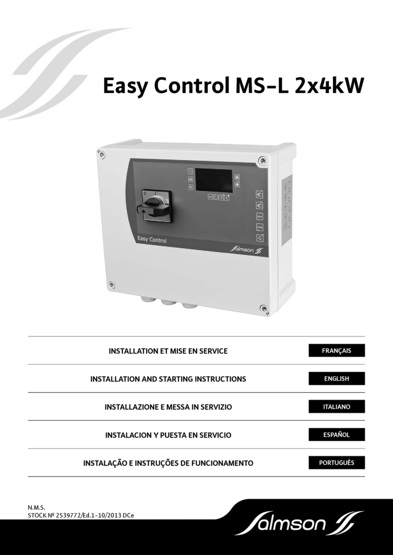 salmson Easy Control MS-L 2x4kW Installation and starting instructions