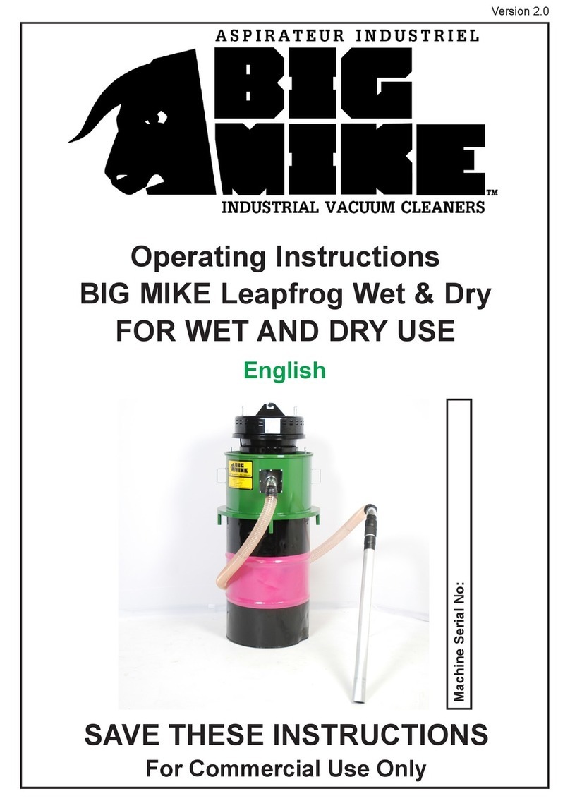 BIG MIKE Leapfrog Wet & Dry operating instructions