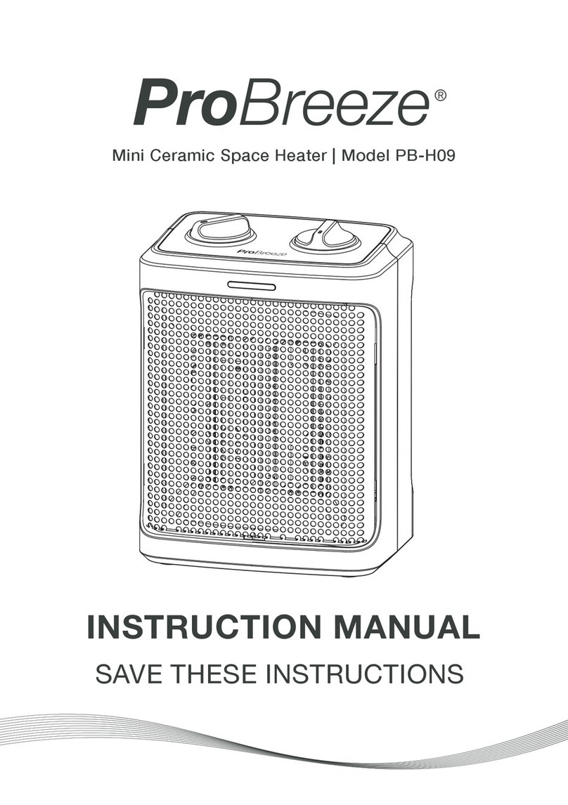 Pro Breeze PB-H09 User manual Pro Breeze PB-H09 User manual