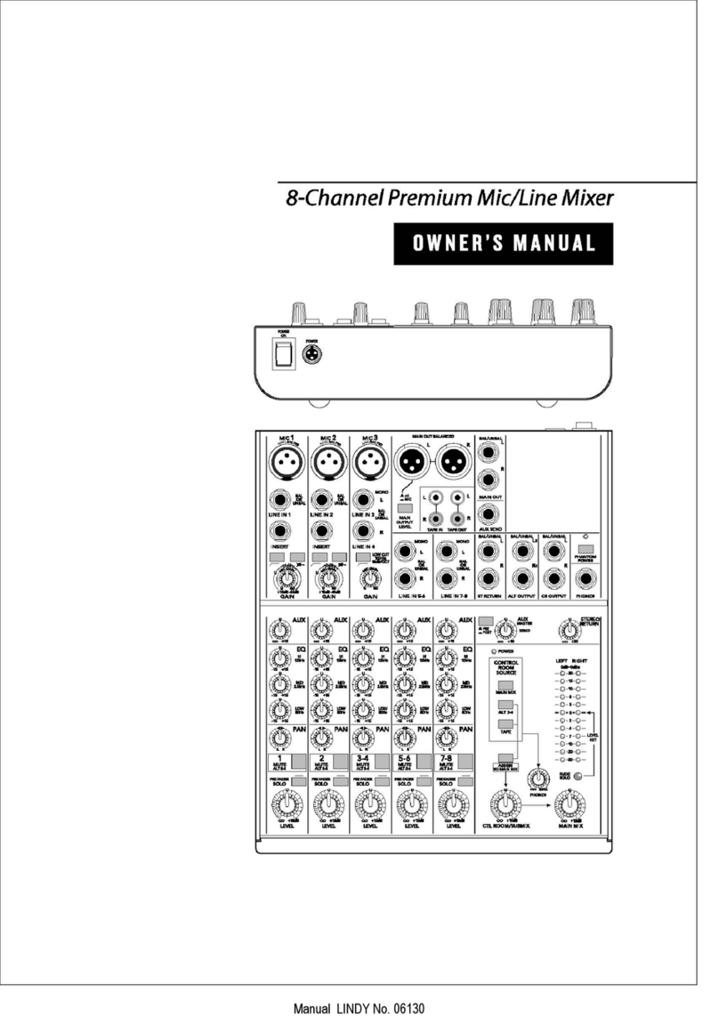 Lindy 802-VLZ3 owner's manual