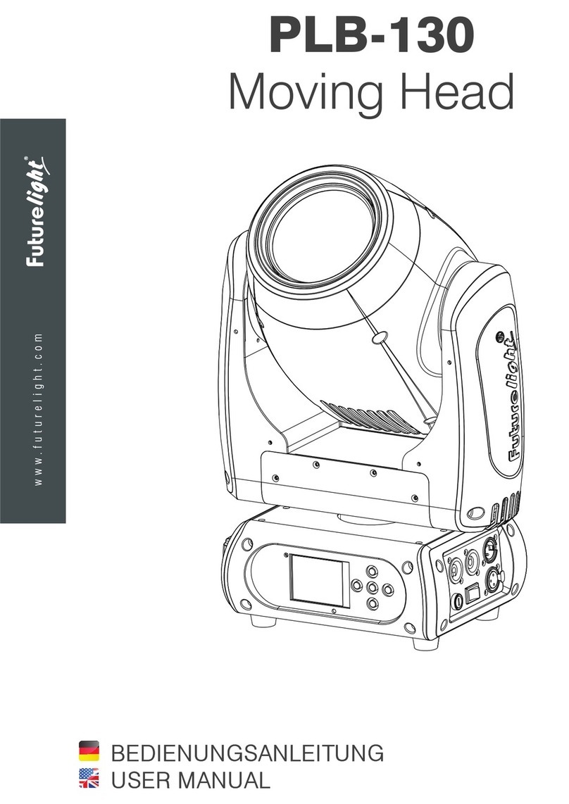 Future light PLB-130 Pro-Head-Beam User manual