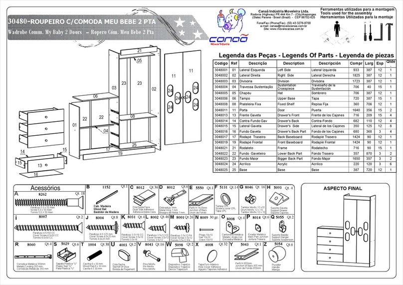Canaa 30480 Manual instructions Canaa 30480 Manual instructions