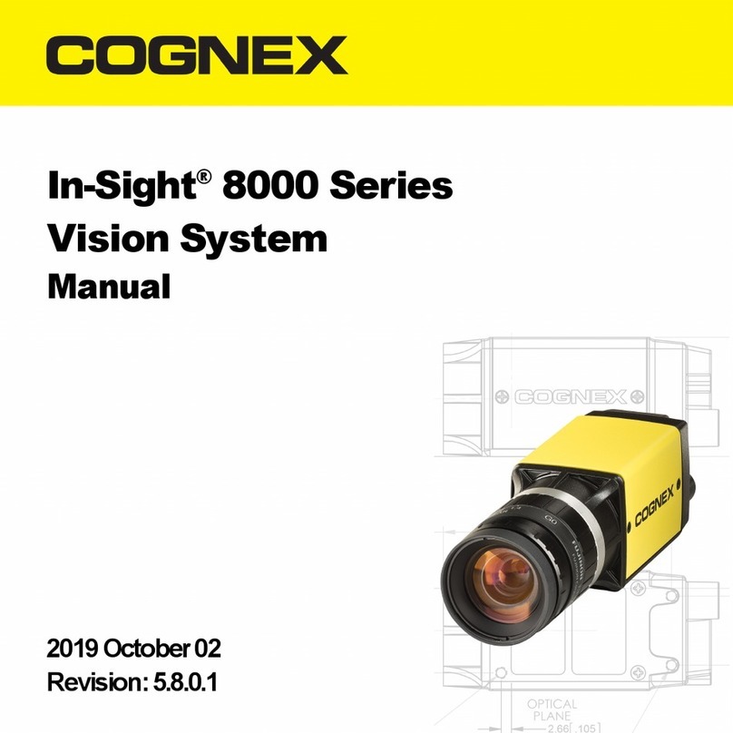 Cognex In-Sight 8000 Series User manual