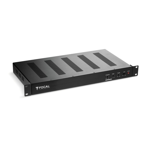 Focal 100 Series User manual
