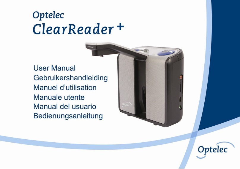 Optelec ClearReader+ user manual