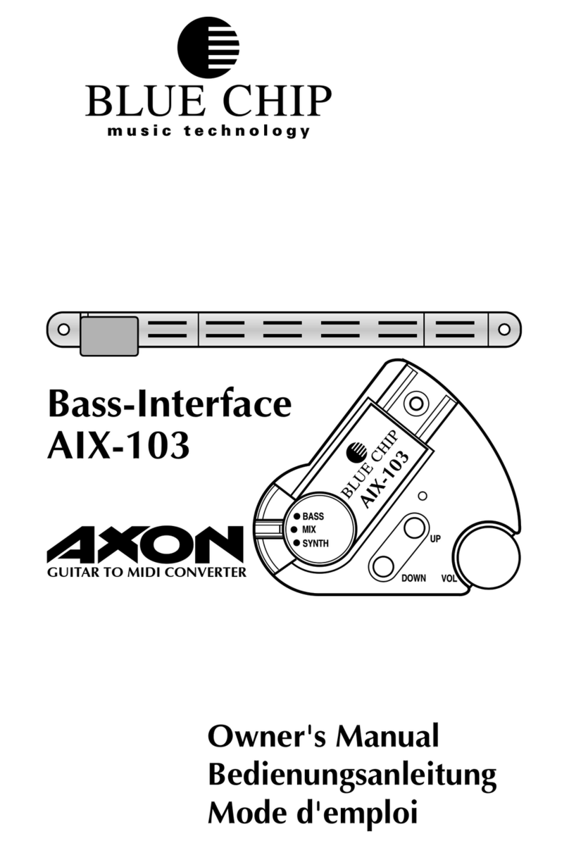 BlueChip AIX-103 User manual