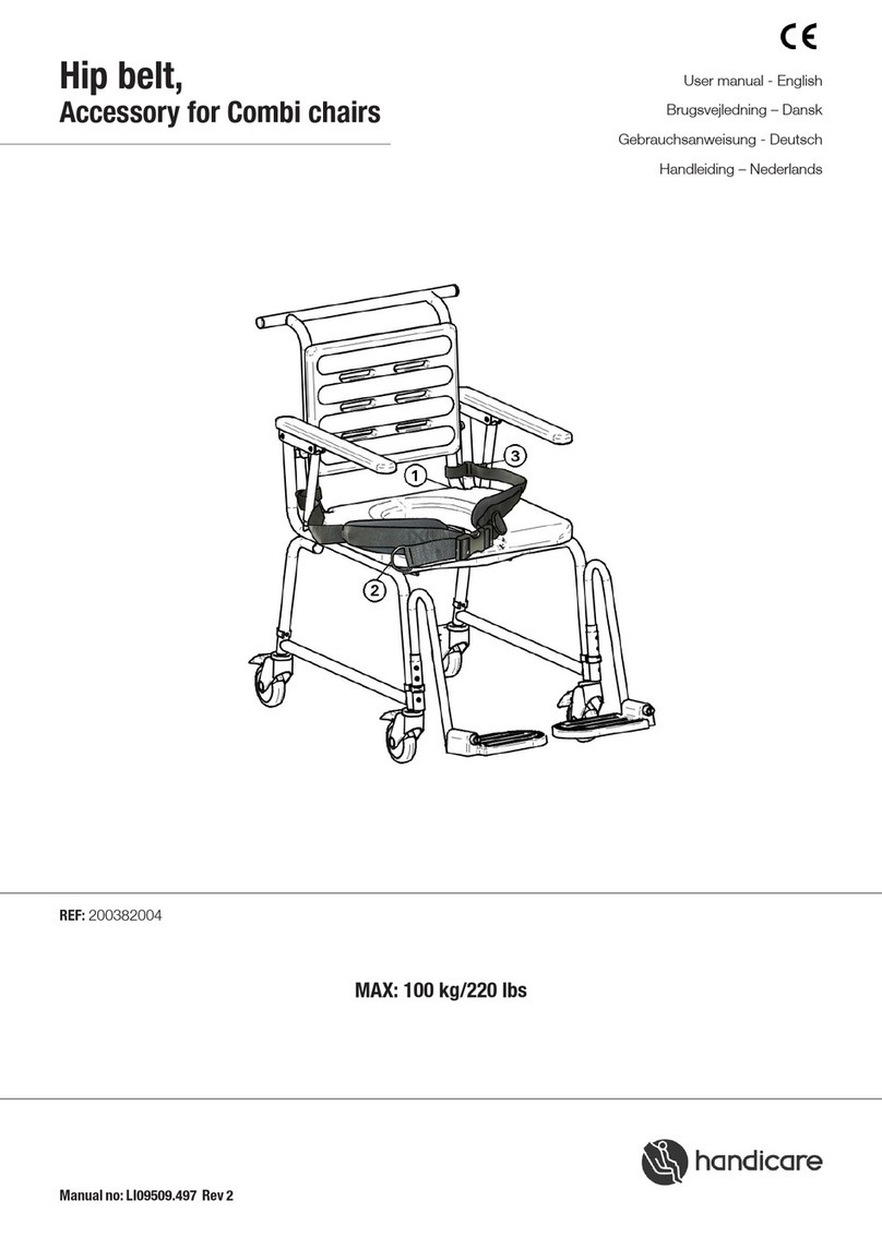 Handicare 200382004 user manual