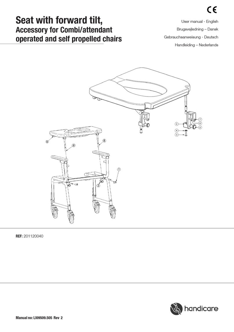 Handicare 201120040 User manual Handicare 201120040 User manual