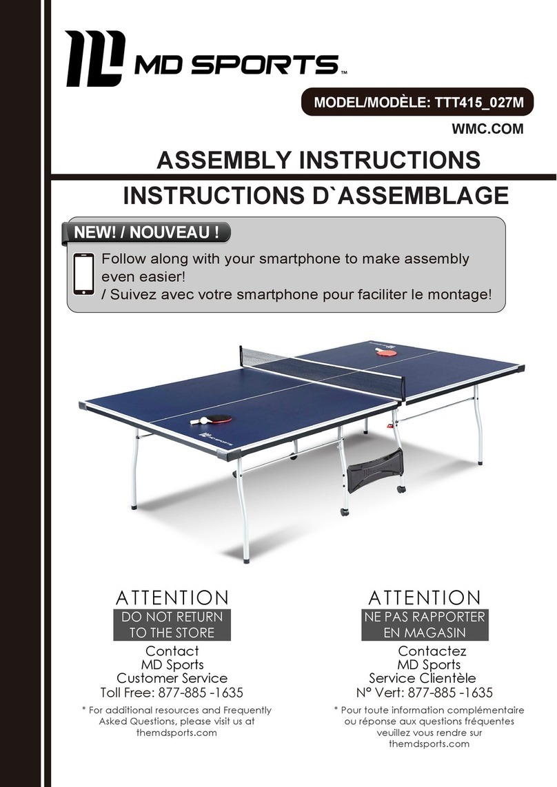 MD SPORTS TTT415_027M Assembly instructions