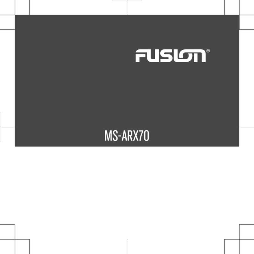 Fusion MS-ARX70 User manual Fusion MS-ARX70 User manual