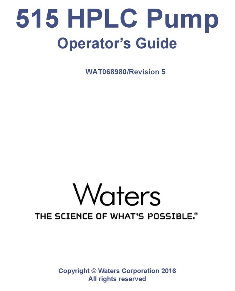 Waters 515 HPLC Operator's guide