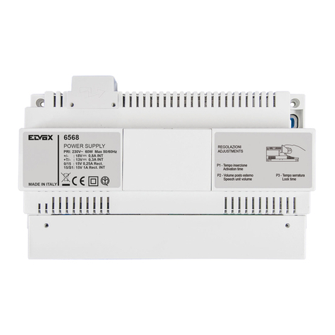Vimar ELVOX 6568 Installer's guide