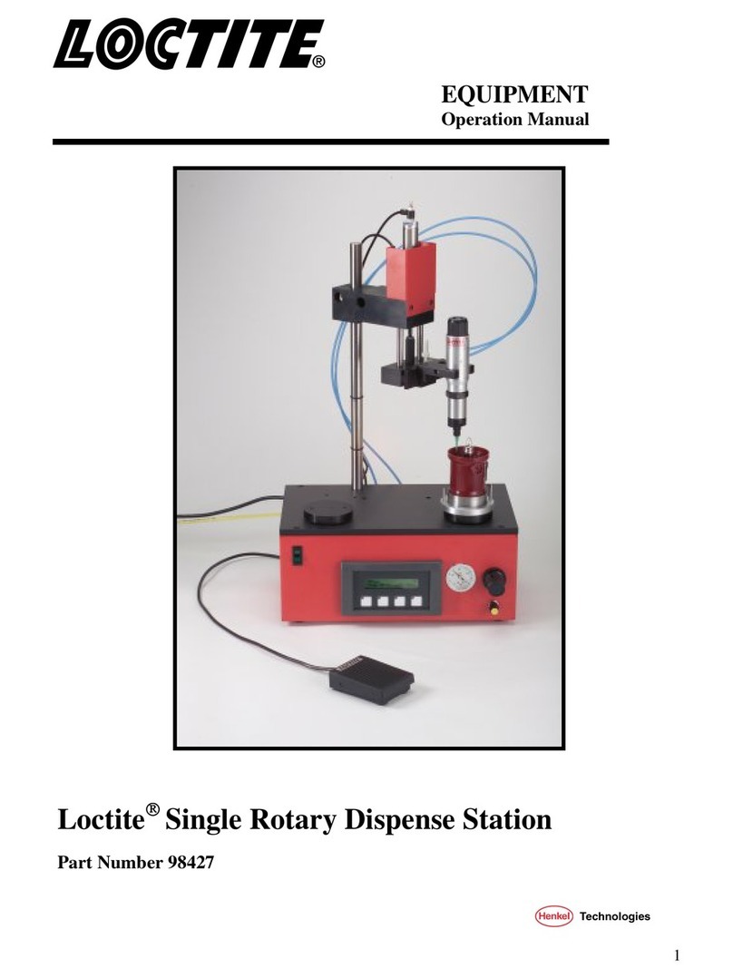 Henkel Loctite 98427 Operation manual
